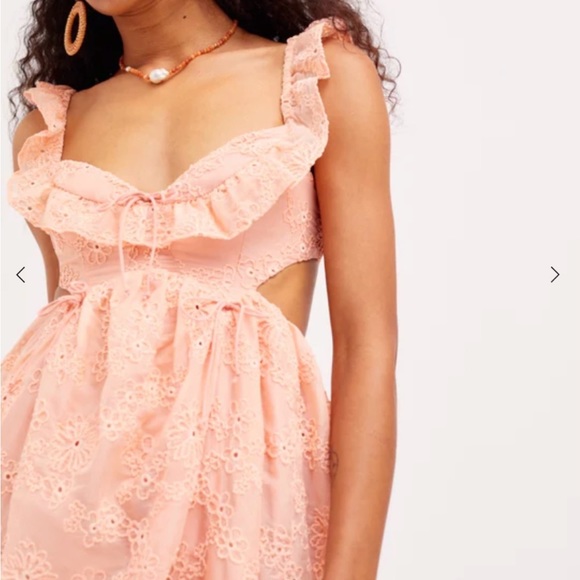 For Love & Lemons Frances Midi Dress - Picture 3 of 7